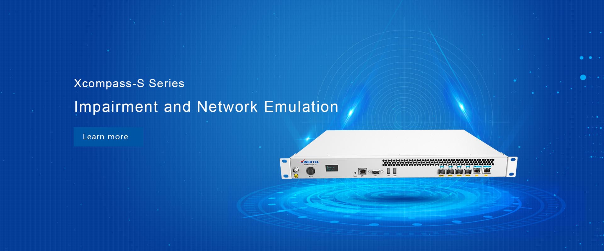 Xcompass-S Series Impairment and Network Emulation